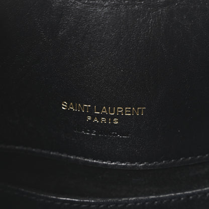Saint Laurent Shiny Calfskin Le 37 Bucket Bag Black 6 of 9
