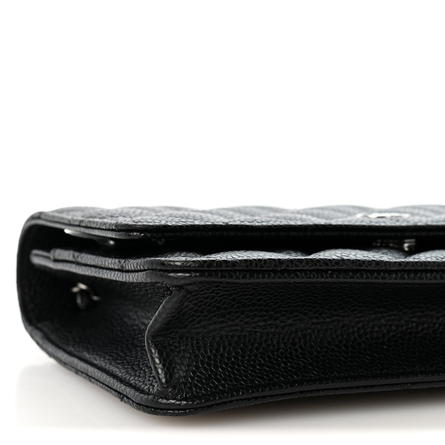 Chanel Caviar Quilted Wallet on Chain WOC Black 10 of 14