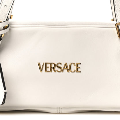 Versace Nappa Bowling Bag White 8 of 10