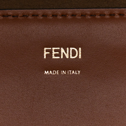 Fendi Vitello King Plexiglass Large Fendi Sunshine Shopper Tote Cuoio 6 of 11