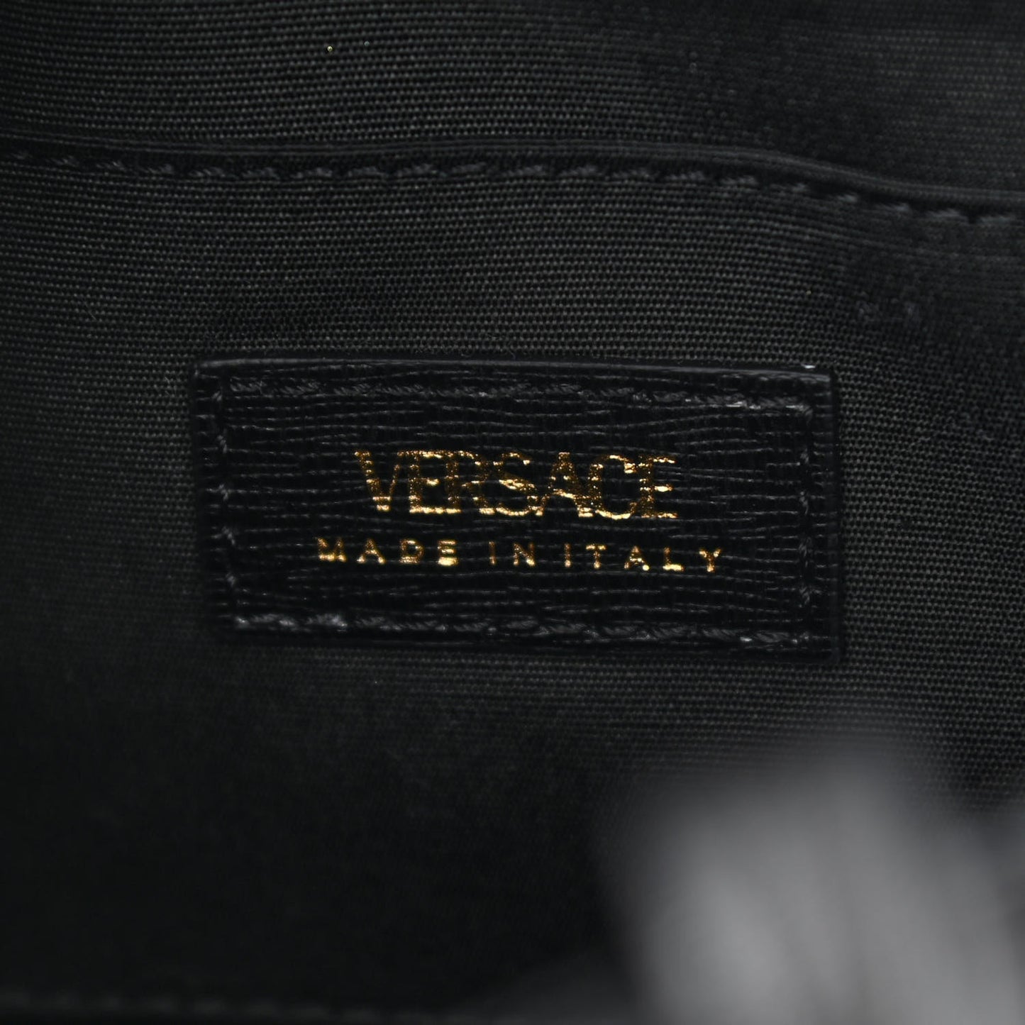 Saffiano Virtus Top Handle Shoulder Bag Black