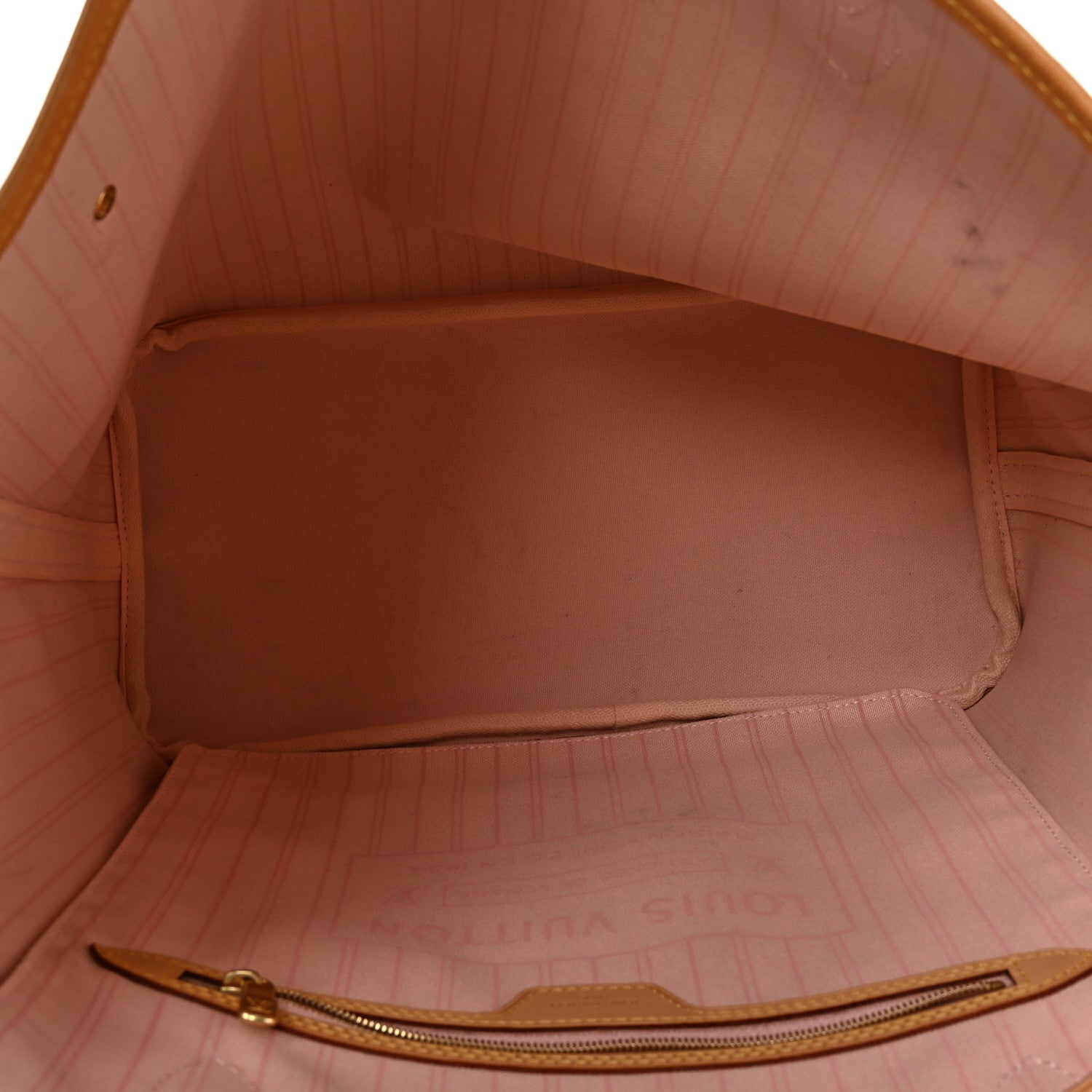 Louis Vuitton Damier Azur Neo Neverfull MM Rose Ballerine 6 of 11