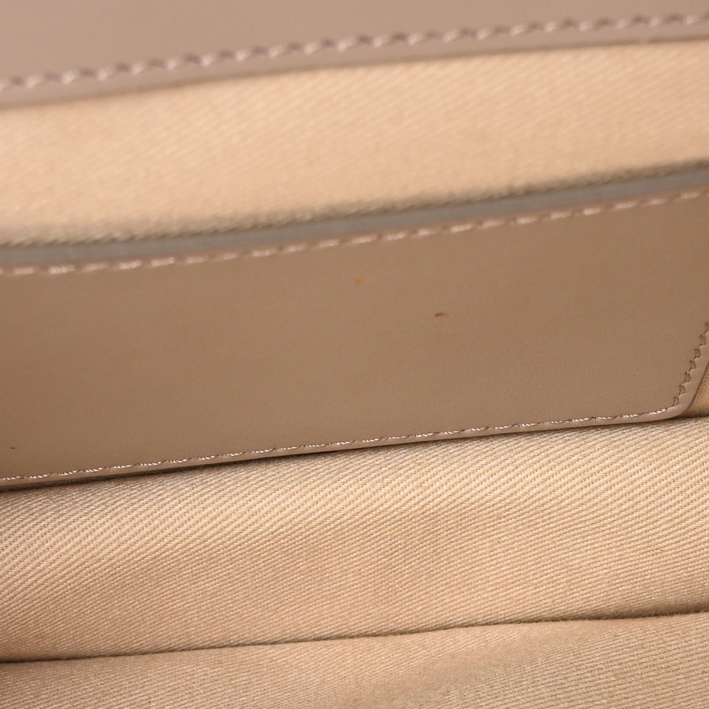 Calfskin Suede C Clutch With Chain Motty Grey