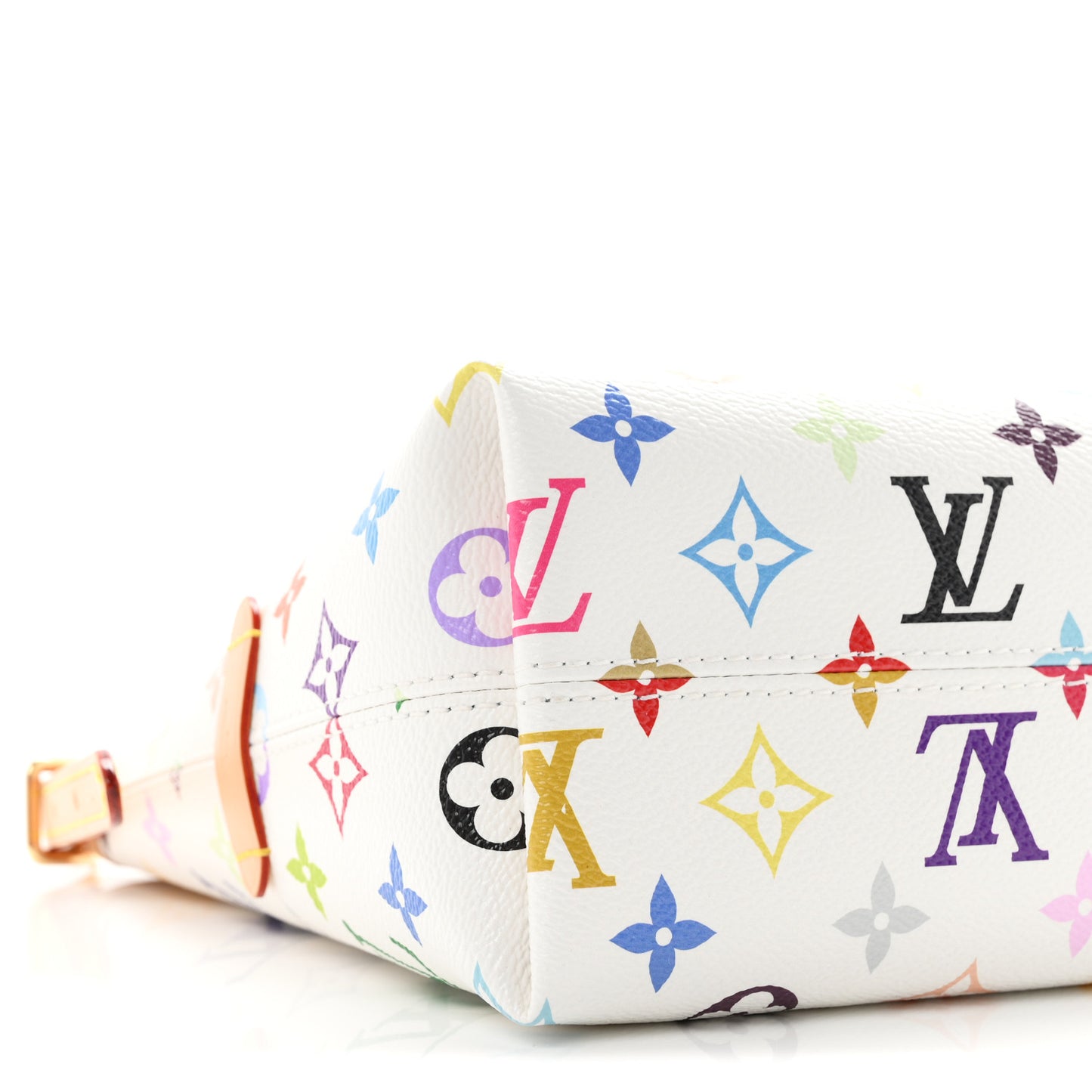 LV X TM Monogram Multicolor CarryAll East West White