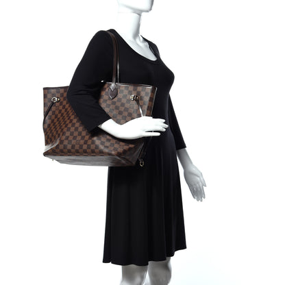 Louis Vuitton Damier Ebene Neverfull MM 2 of 16