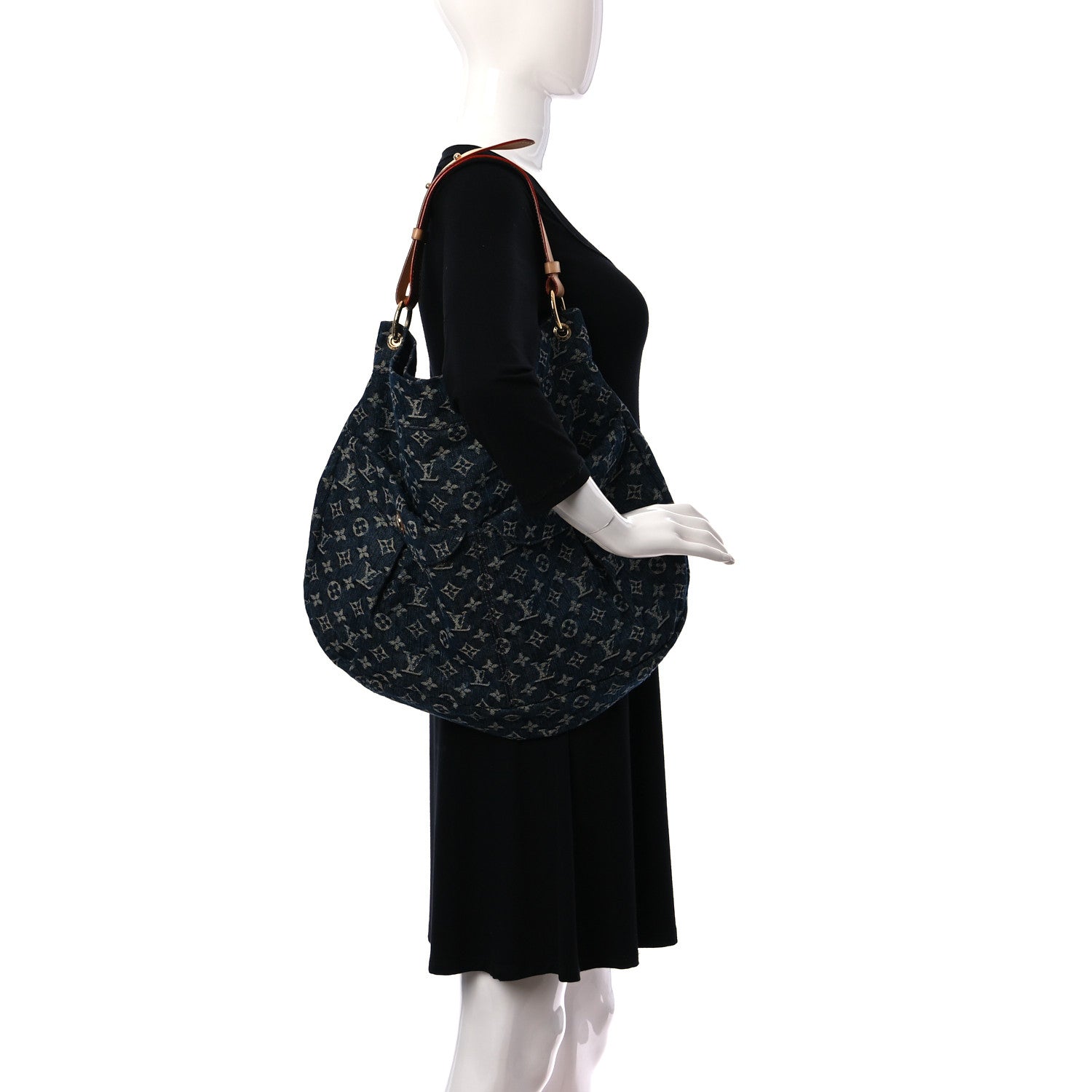 Louis Vuitton Denim Daily GM Gris Blue 2 of 9