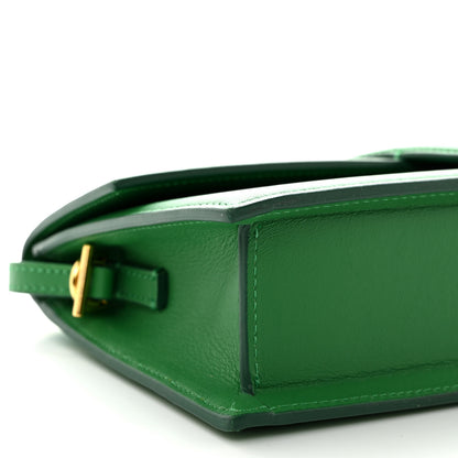 Jacquemus Smooth Calfskin Le Bambino Long Green 9 of 10