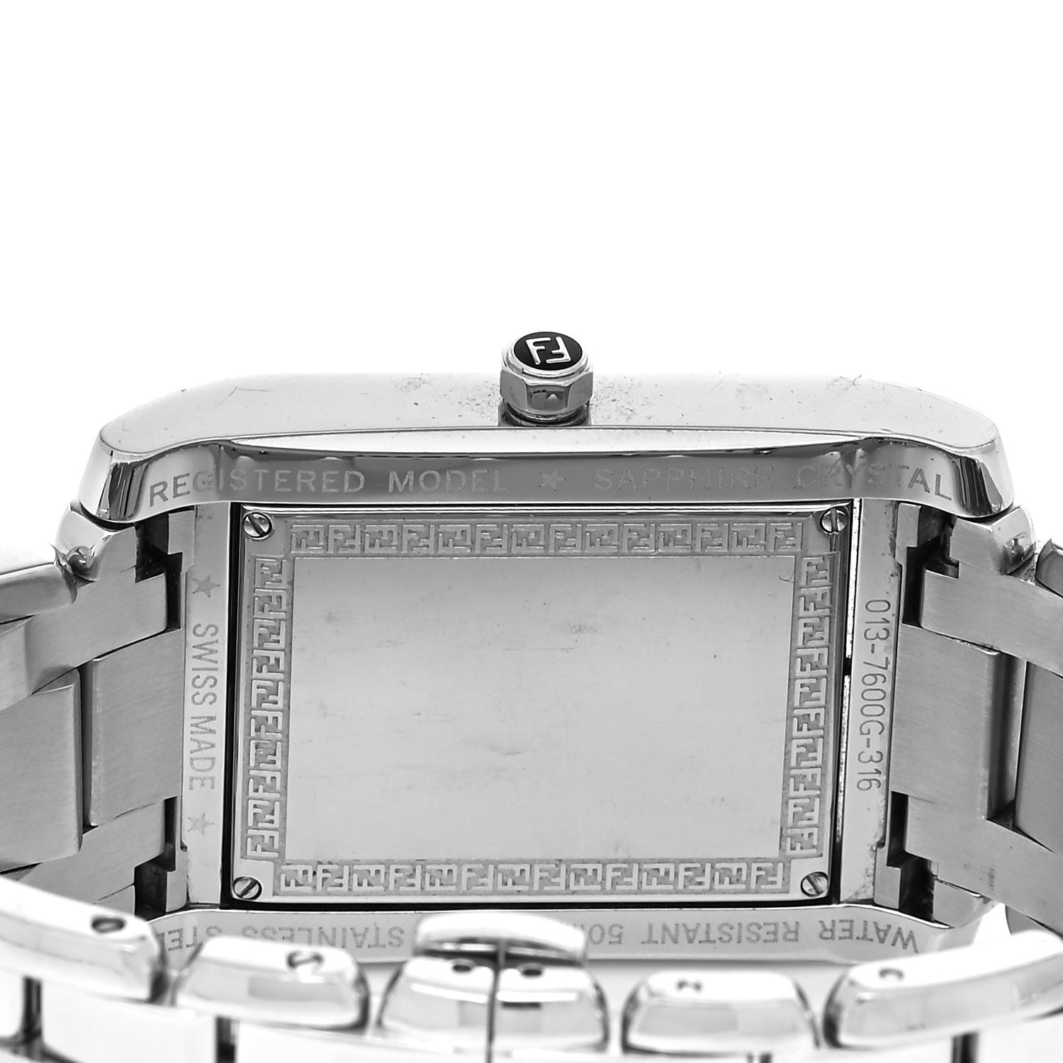 Fendi Stainless Steel 32mm Loop Quartz Watch 4 of 5