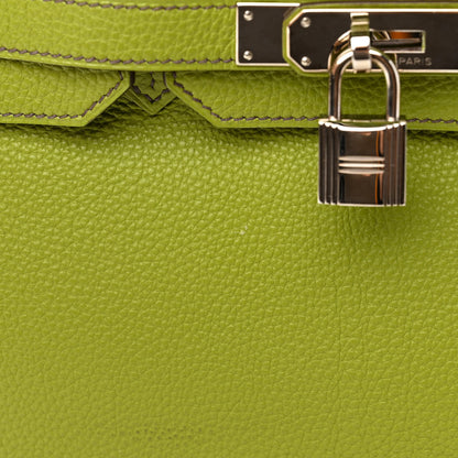 Hermes Togo Birkin 35 Vert Anis 12 of 13