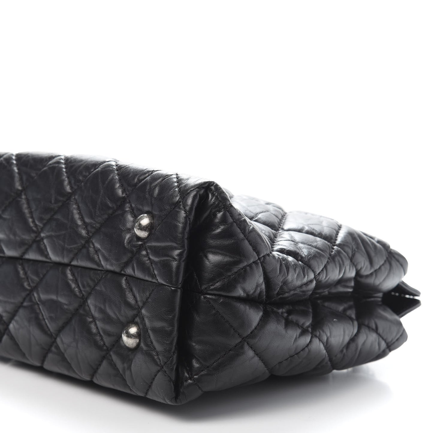 Aged Calfskin Reissue 2.55 Tote Black