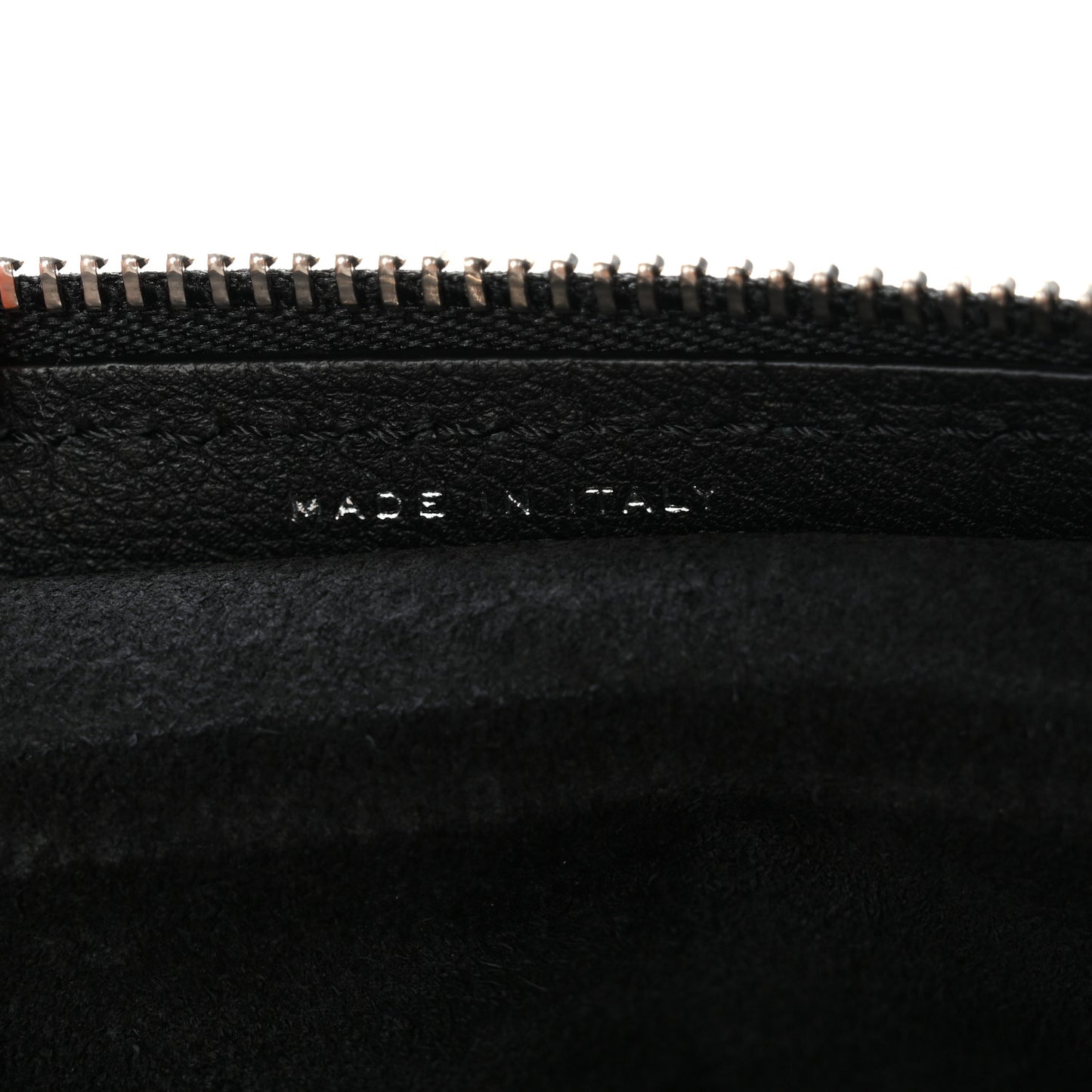 Grained Calfskin Small Slouchy Banana Bag Black