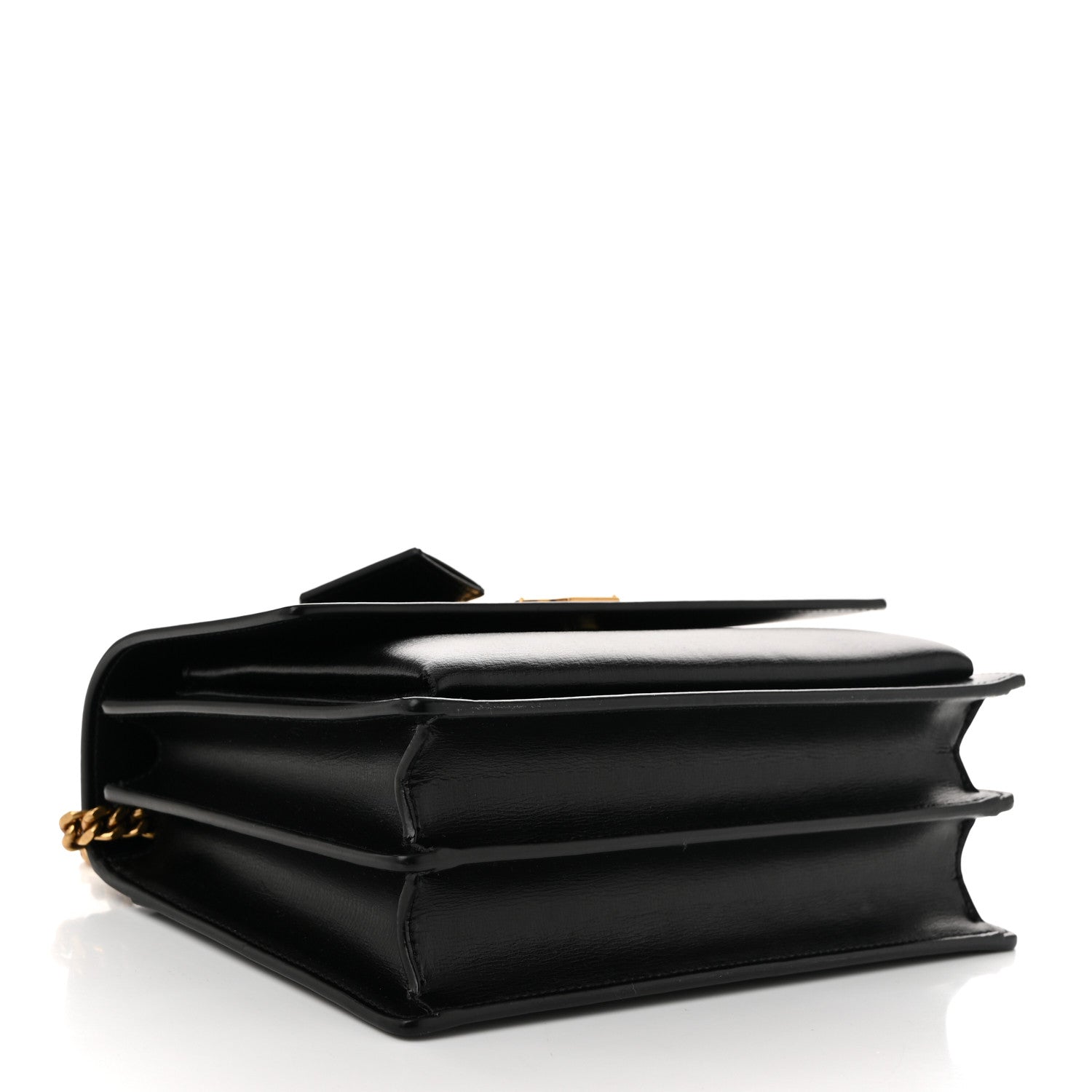 Saint Laurent Calfskin Medium Monogram Sunset Black 4 of 11
