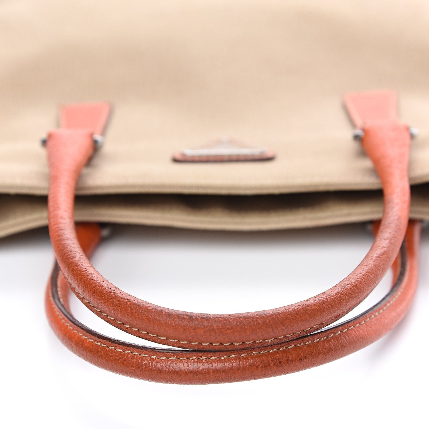 Prada Canapa Cinghiale Tote Corda Aragosta 9 of 12