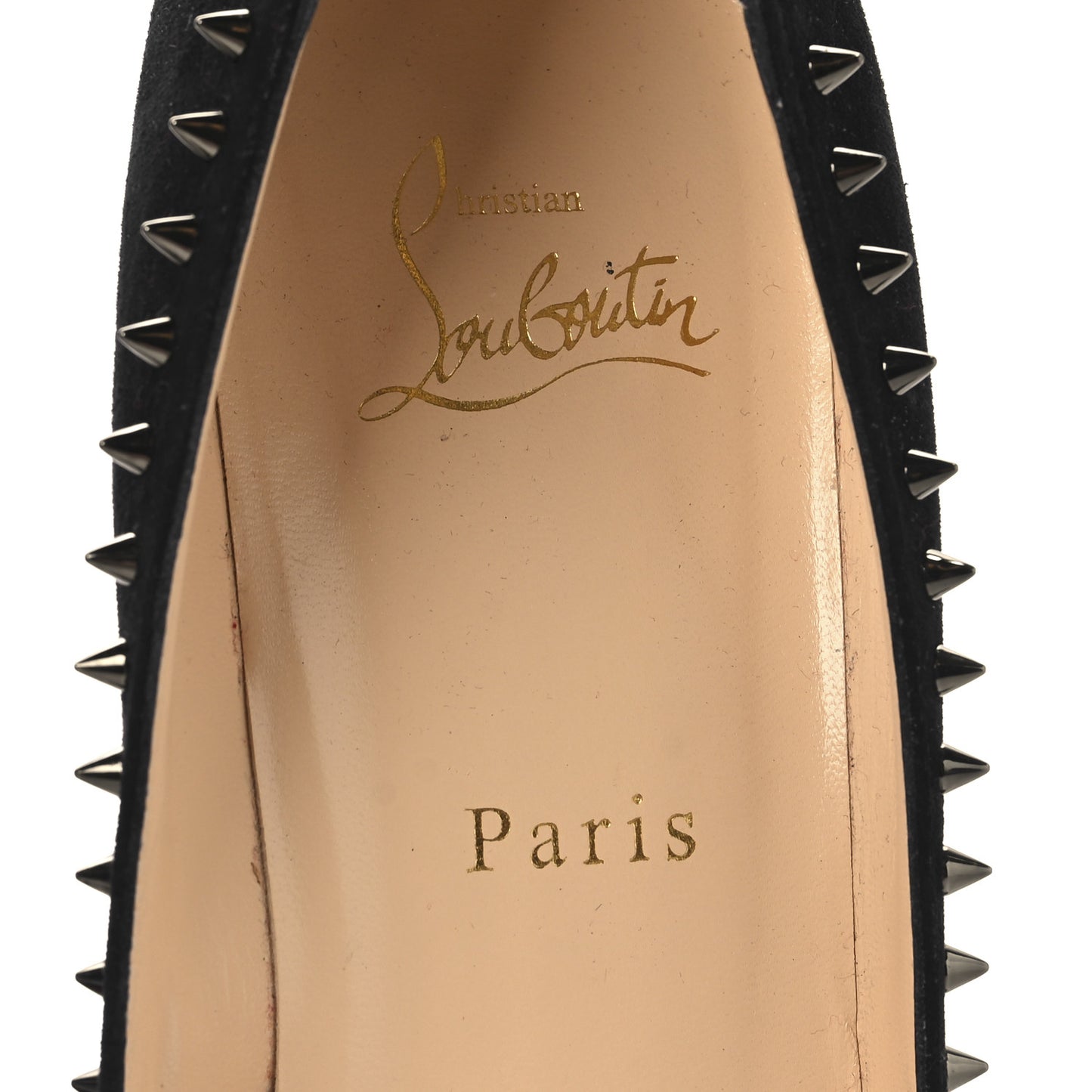 Suede Studded Anjalina 100 Pumps 39 Black