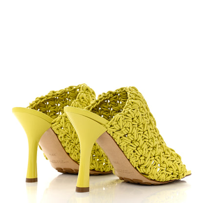 Bottega Veneta Nappa Intrecciato The Board Mules 39.5 Pear 4 of 8