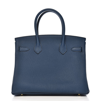 Hermes Togo Birkin 30 Deep Bleu 18 of 36