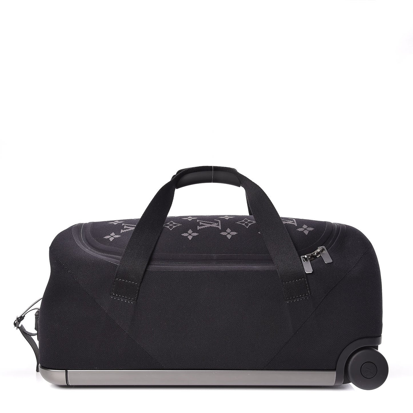Knit Monogram Horizon Soft Duffle 55 Black