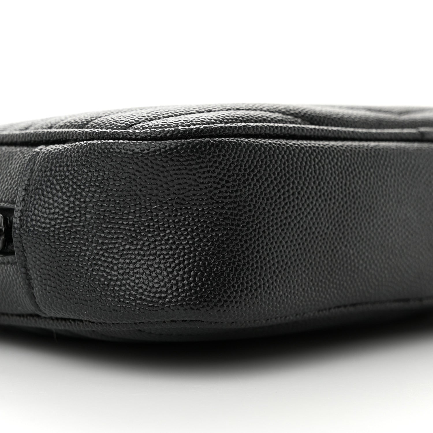 Saint Laurent Grain De Poudre Matelasse Monochrome Monogram Mini Lou Camera Bag Black 9 of 11