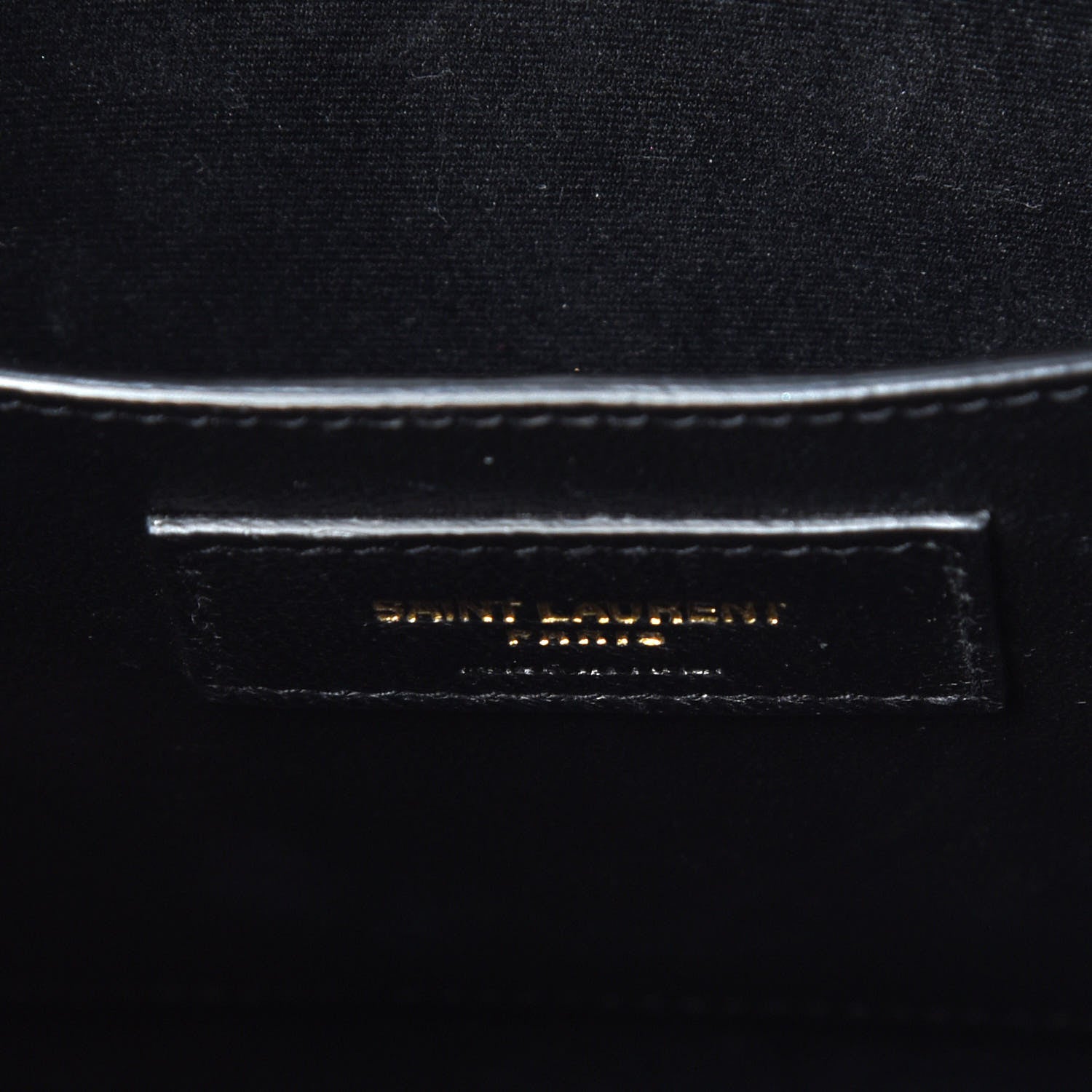 Saint Laurent Shiny Calfskin Small Uptown Tote Black 8 of 9