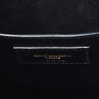 Saint Laurent Shiny Calfskin Small Uptown Tote Black 8 of 9