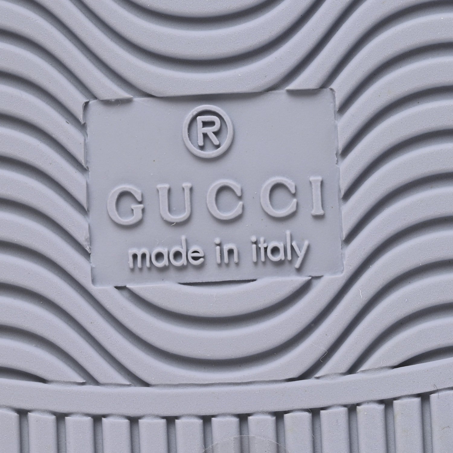 Gucci Calfskin Interlocking G Perforated Womens Ace Sneakers 35.5 Porcelain Light Blue Zaffiro 7 of 10