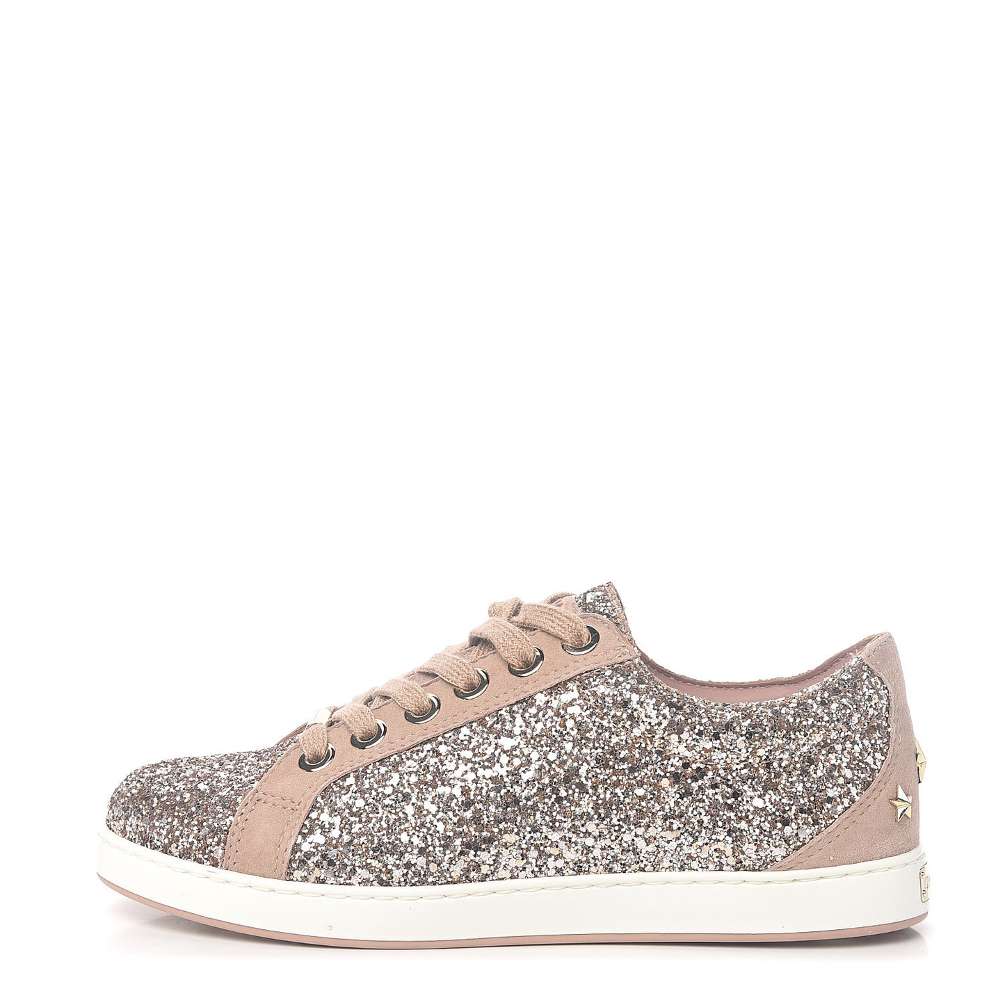 Glitter Cash Sneakers 36.5 Ballet Pink