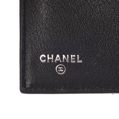 Chanel Lambskin Quilted Small Flap Wallet Black 6 of 9