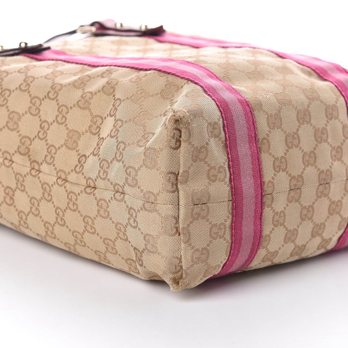 GG Monogram Jolicoeur Vertical Shopping Tote Pink