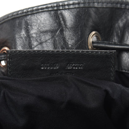 Balenciaga Agneau Giant 21 Silver Hardware Pompon Black 7 of 18