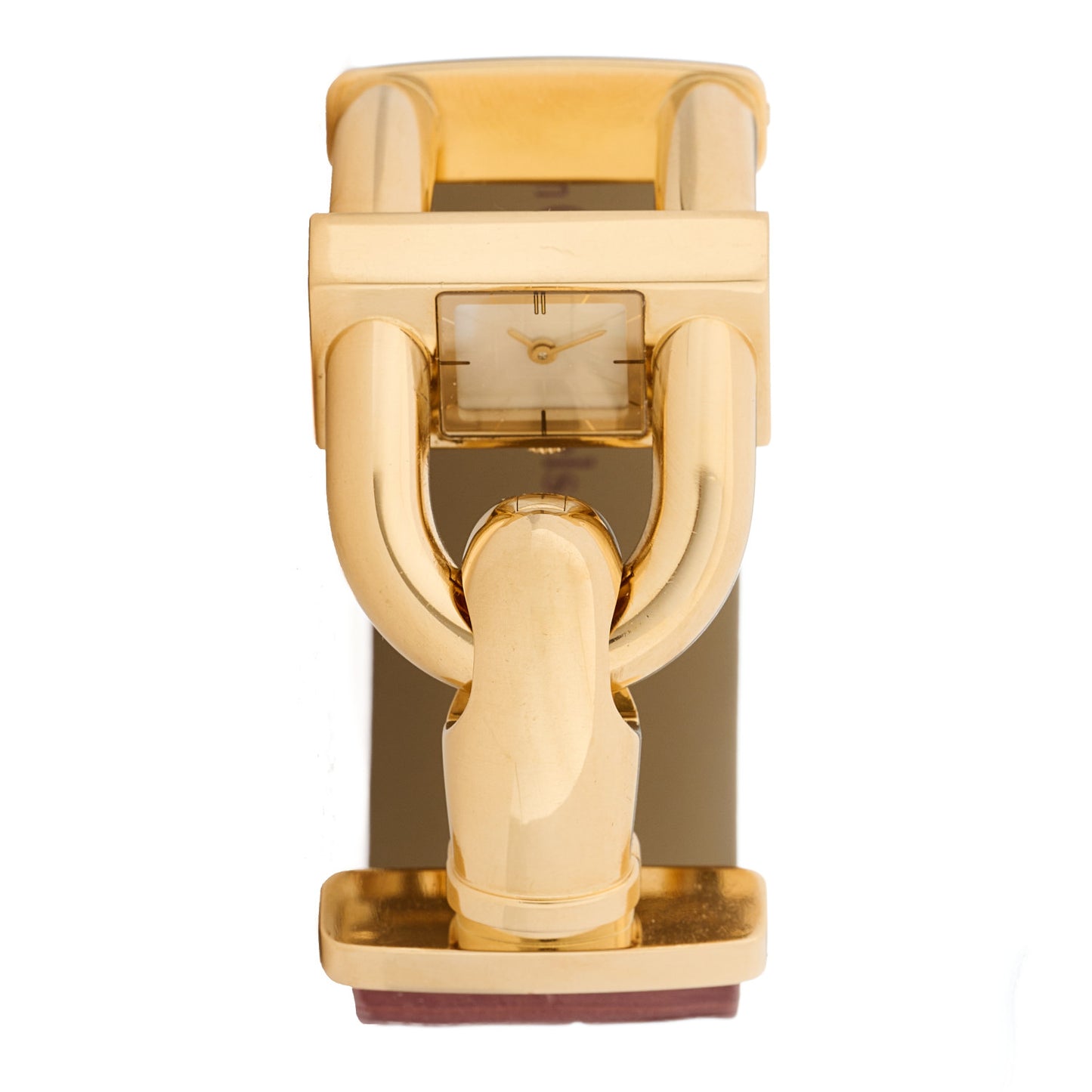18K Yellow Gold Alligator 26mm Cadenas Quartz Watch