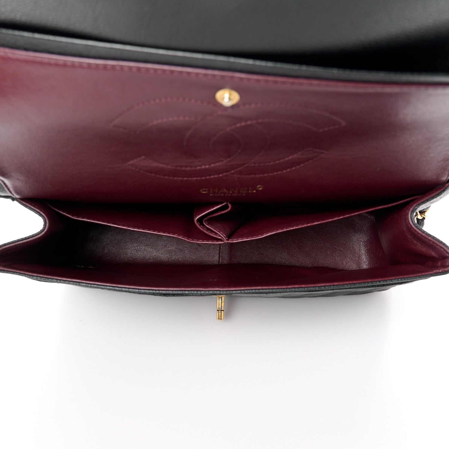 Chanel Caviar Quilted Jumbo Double Flap Black 5 of 13