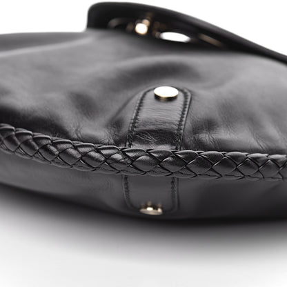 Gucci Calfskin Medium Britt Tassel Shoulder Bag Black 10 of 11