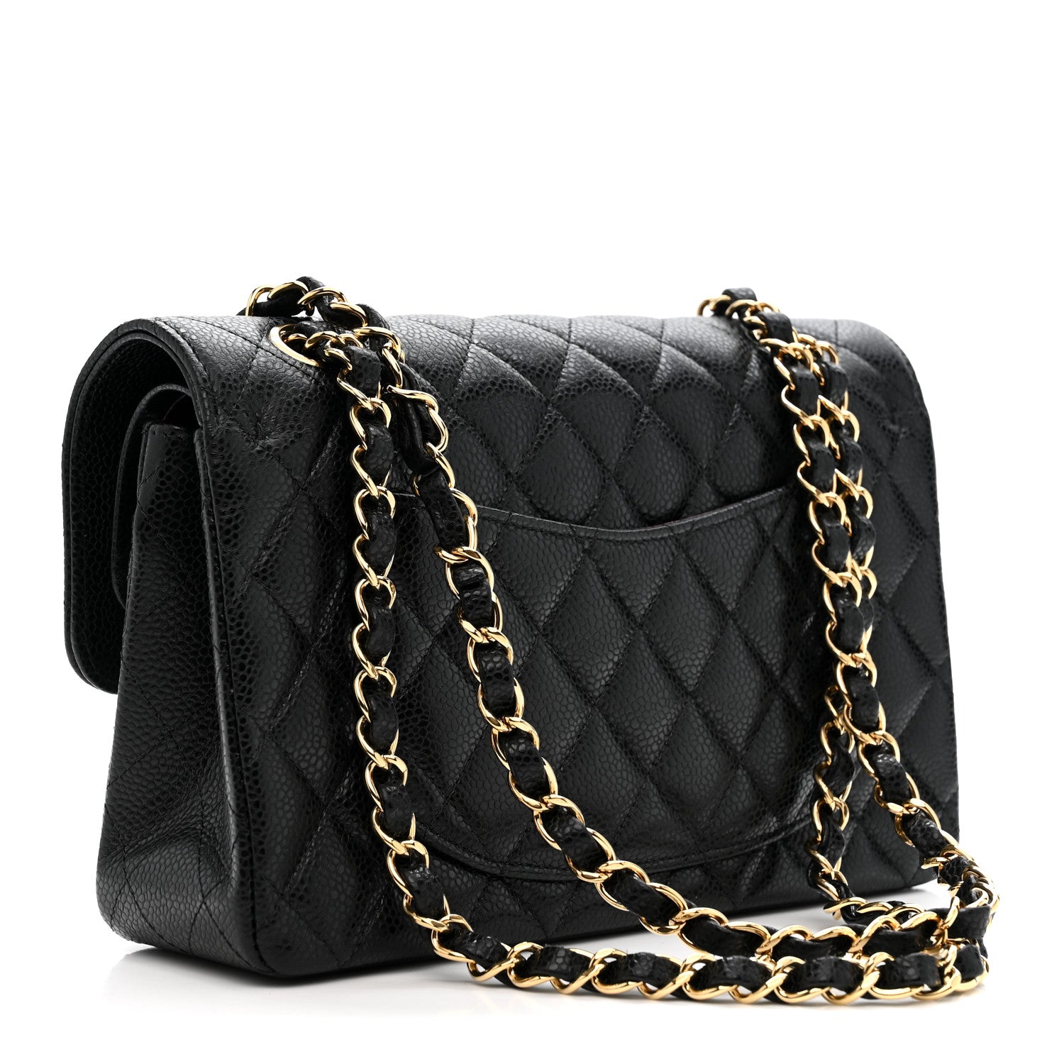 Chanel Caviar Quilted Small Double Flap Black 3 of 11