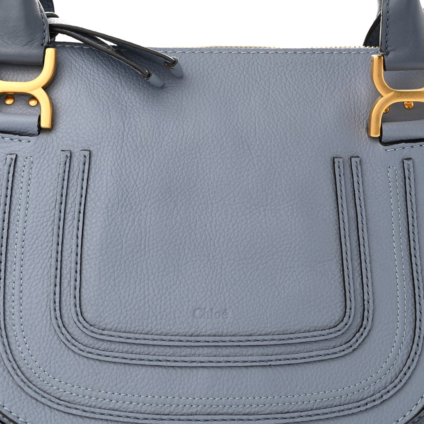 Calfskin Medium Marcie Satchel Street Blue