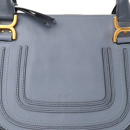Chloe Calfskin Medium Marcie Satchel Street Blue 7 of 9