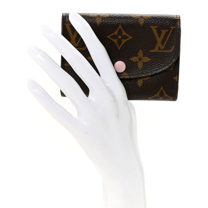 Louis Vuitton Monogram Rosalie Coin Purse Rose Ballerine 2 of 6
