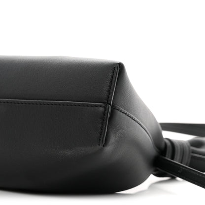 Loewe Smooth Calfskin Mini Scarf Shoulder Bag Black 10 of 10
