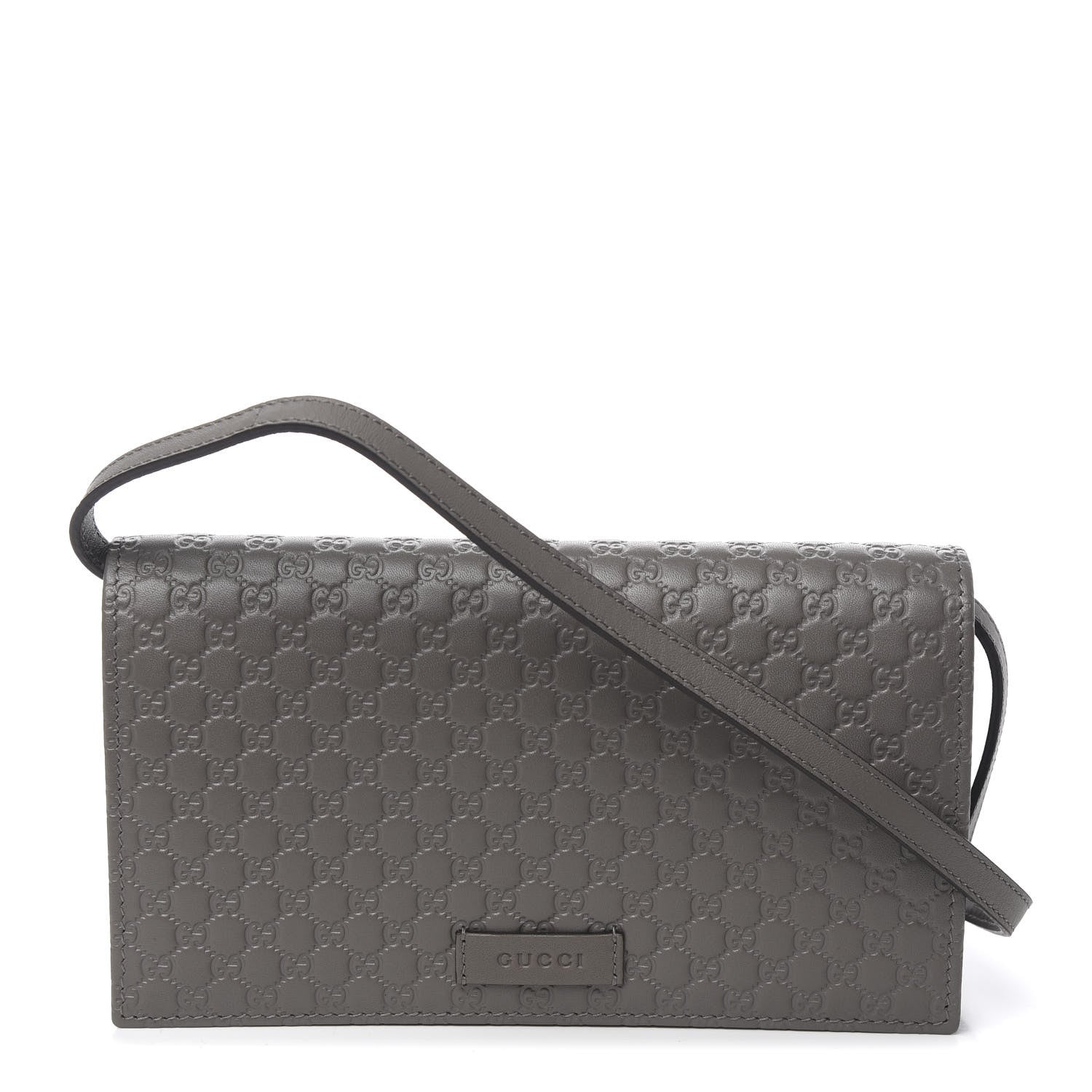 Gucci Soft Microguccissima Crossbody Wallet Loess 1 of 8