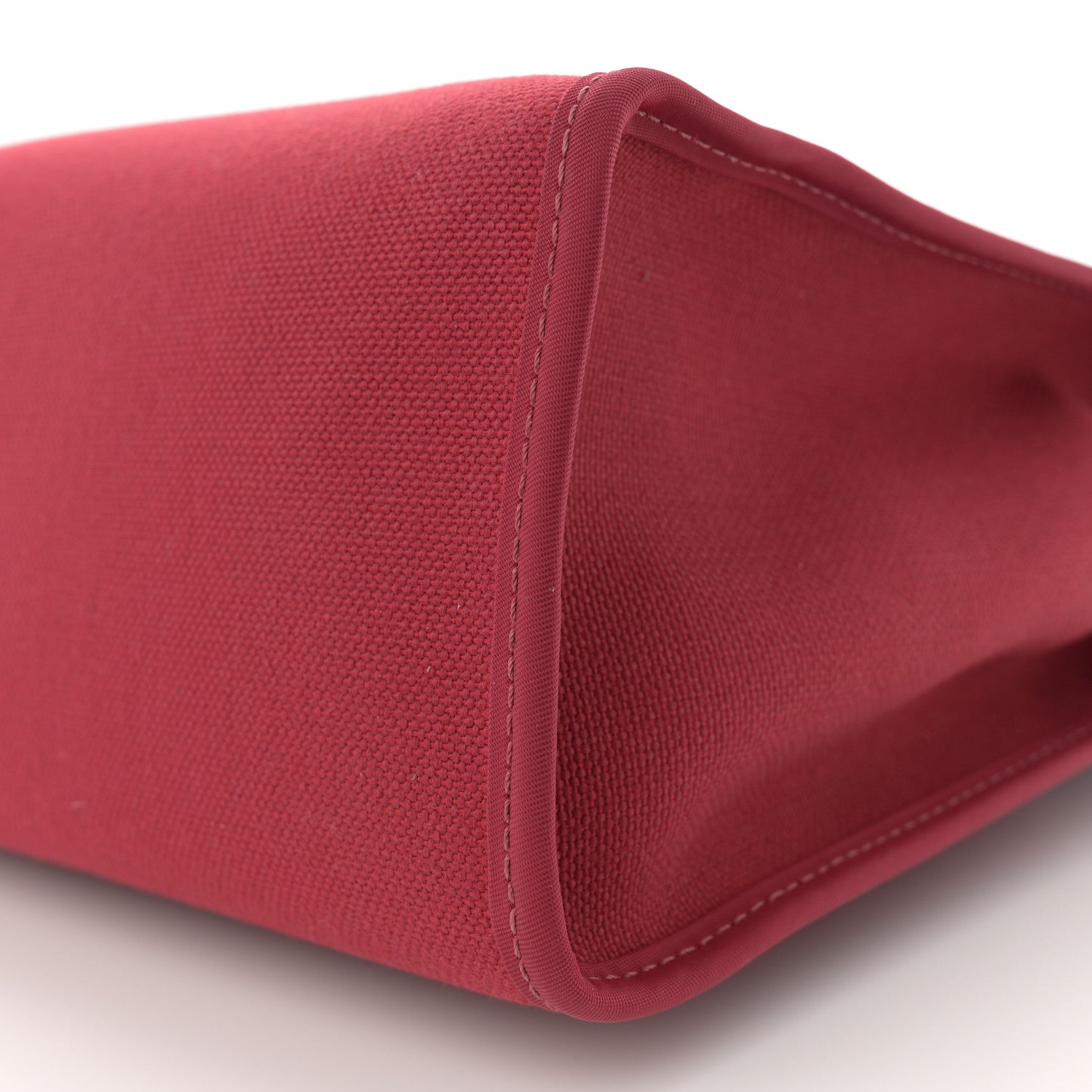 Hermes Military Toile Vache Hunter Herbag Zip 31 PM Rouge Grenat Bleu Saphir 11 of 12
