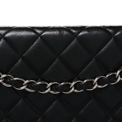 Chanel Lambskin Quilted Maxi Double Flap Black 8 of 11