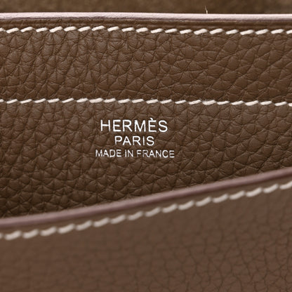 Hermes Taurillon Clemence Cabasellier 31 Etoupe 6 of 9