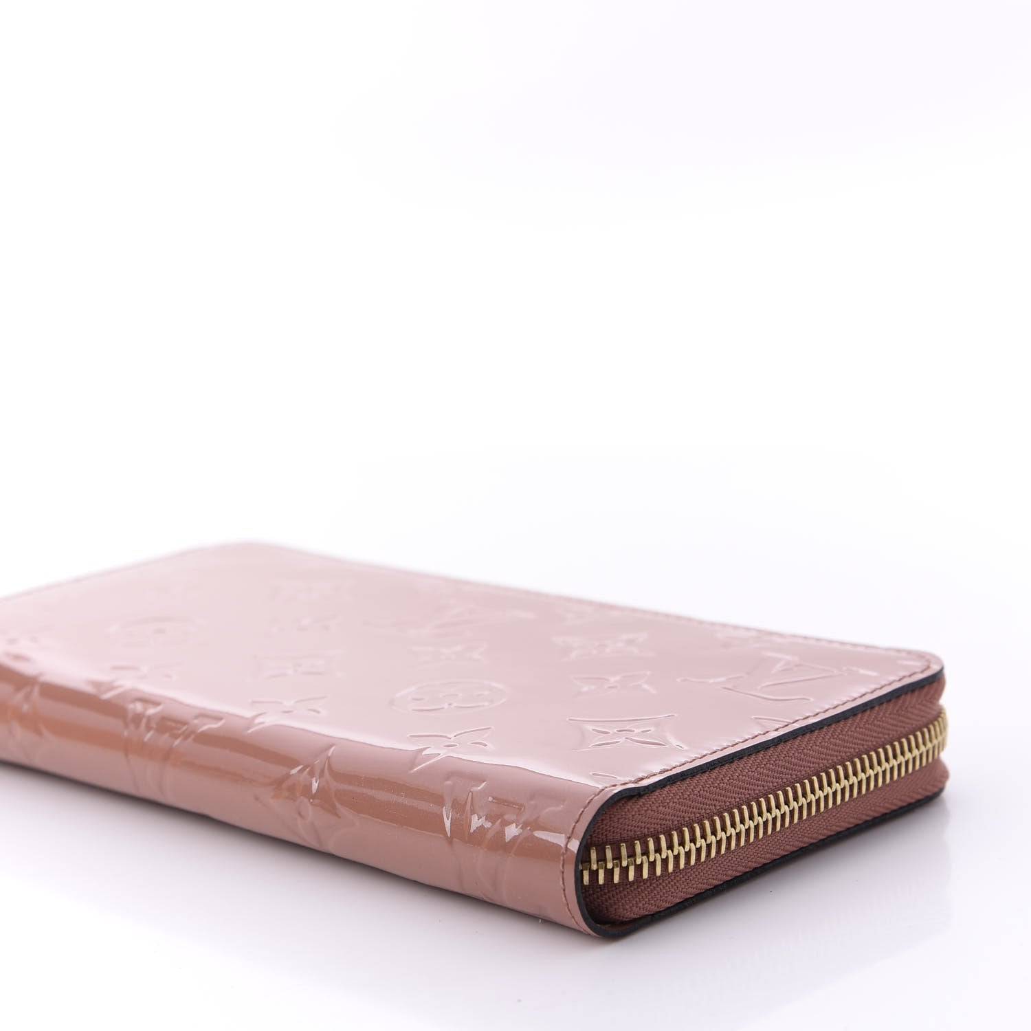 Louis Vuitton Vernis Zippy Wallet Rose Velours 9 of 10