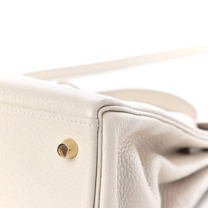 Hermes Taurillon Clemence Kelly Retourne 28 Craie 43 of 46