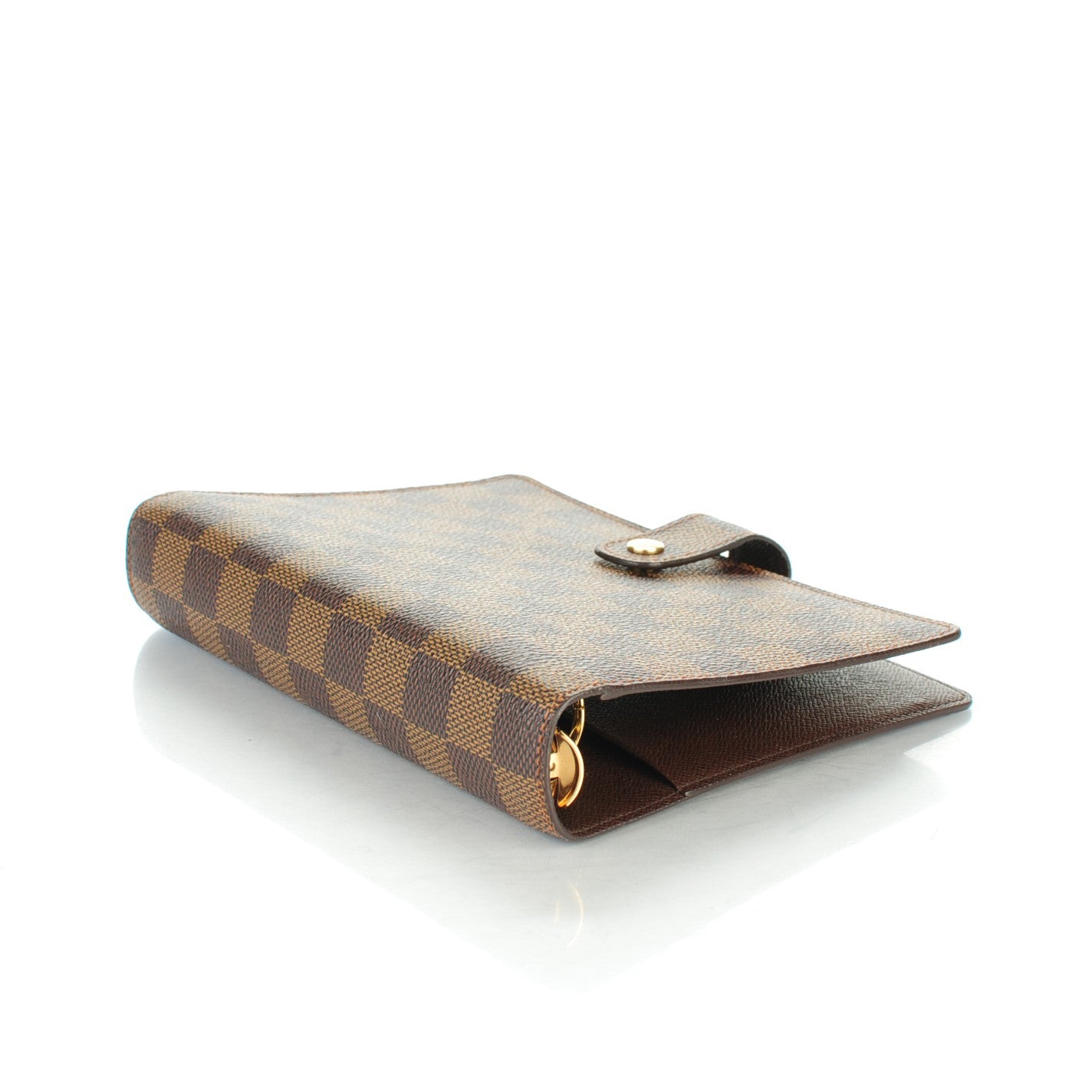 Damier Ebene Medium Ring Agenda Cover