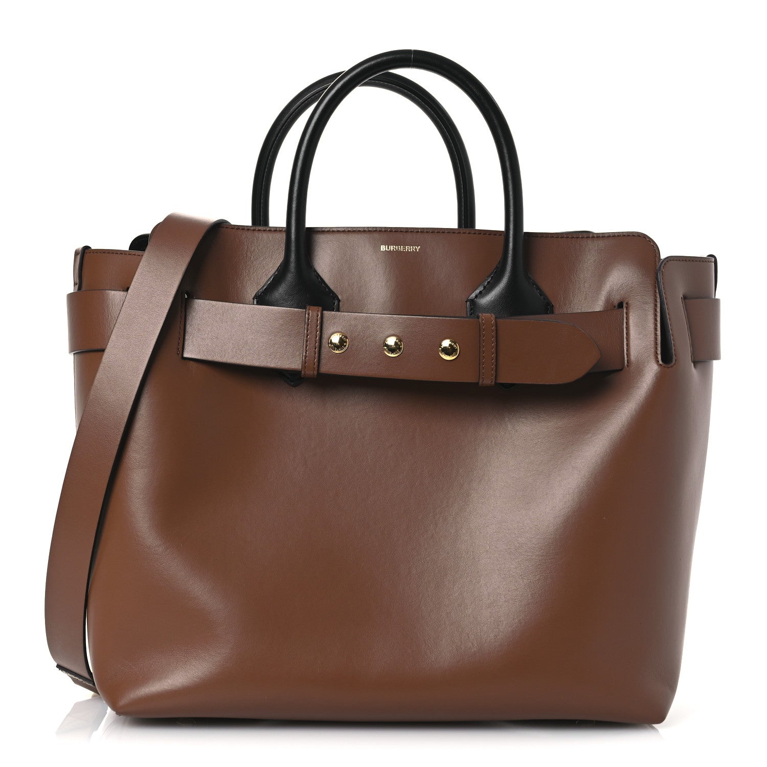 Burberry Marais Calfskin Large Belt Bag Brown 1 of 10