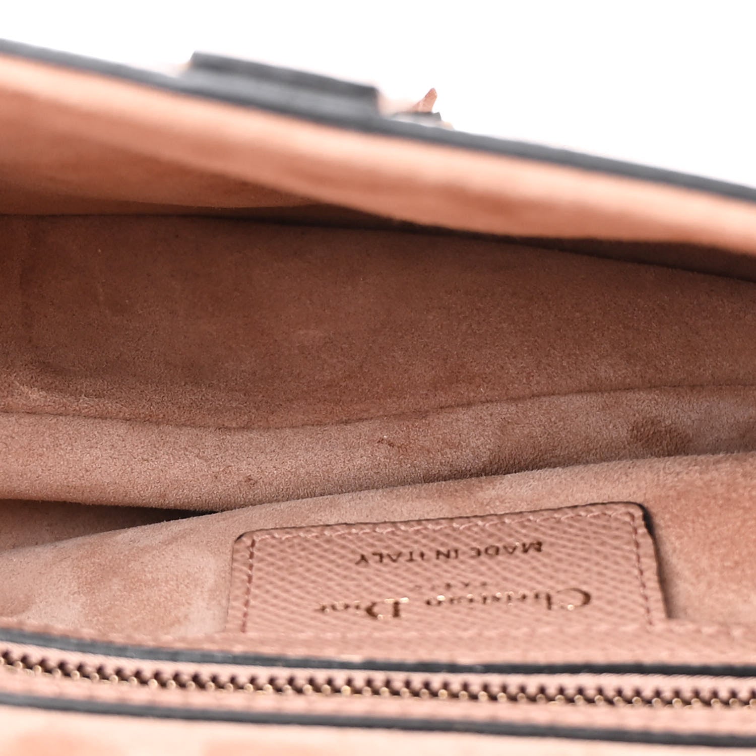 Christian Dior Grained Calfskin Saddle Bag Fard 5 of 16