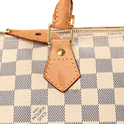 Louis Vuitton Damier Azur Speedy 30 14 of 14