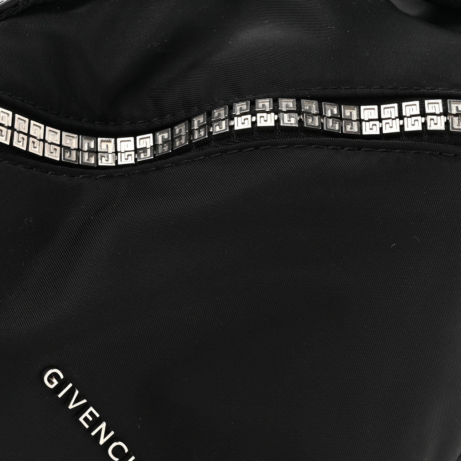 Givenchy Nylon G-Zip Small Triangle Bag Black 8 of 10