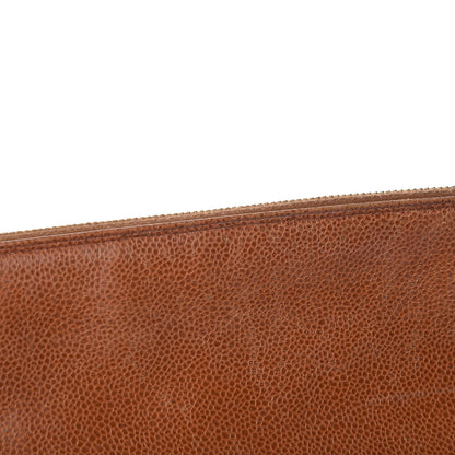 Chanel Caviar Flap Shoulder Bag Brown 16 of 26