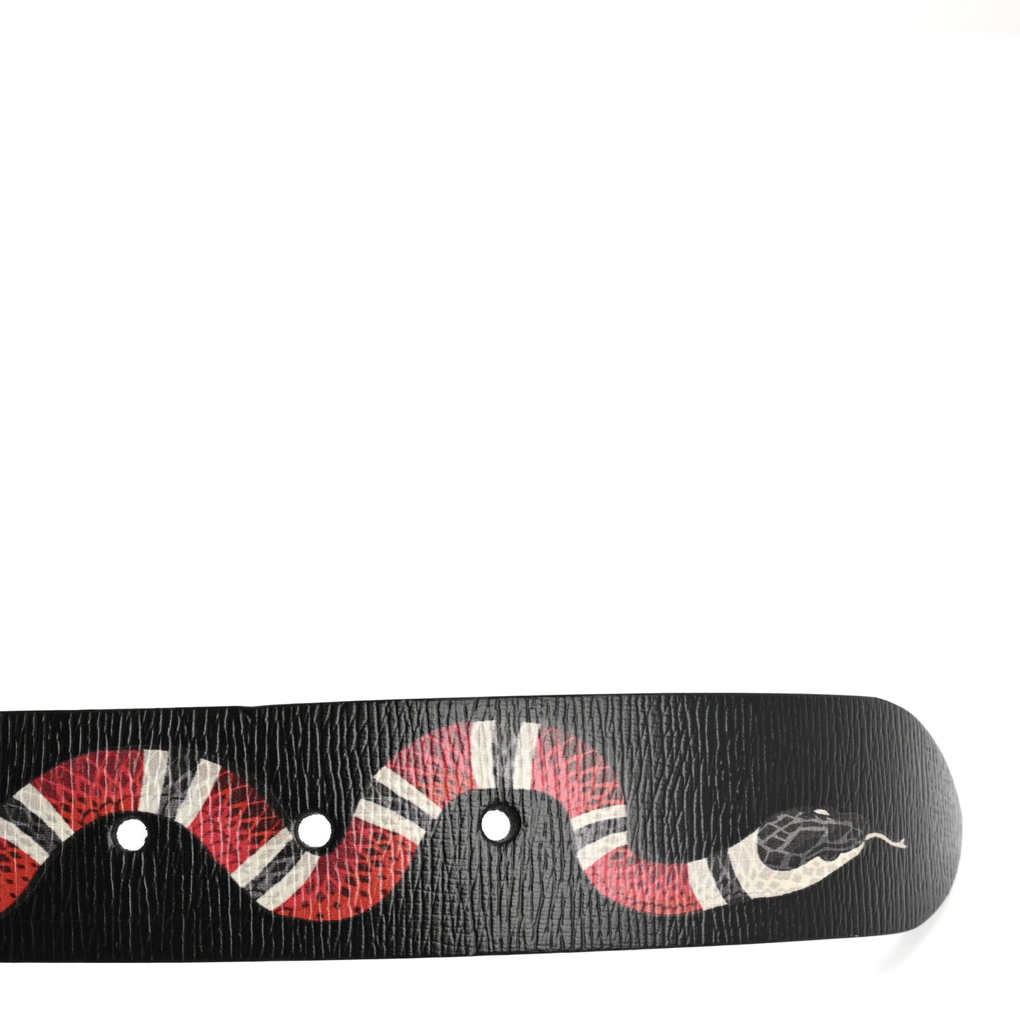 Shangai Calfskin Kingsnake 35mm Belt 100 40 Black Multicolor